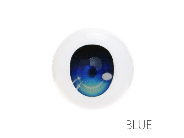 尾櫃瞳 (オビツアイ) Gタイプ 10mm ブルー