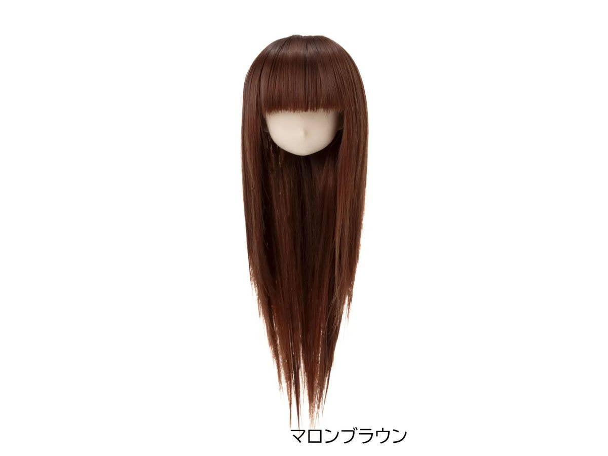 4.5inch M-wig ストレート マロンブラウン