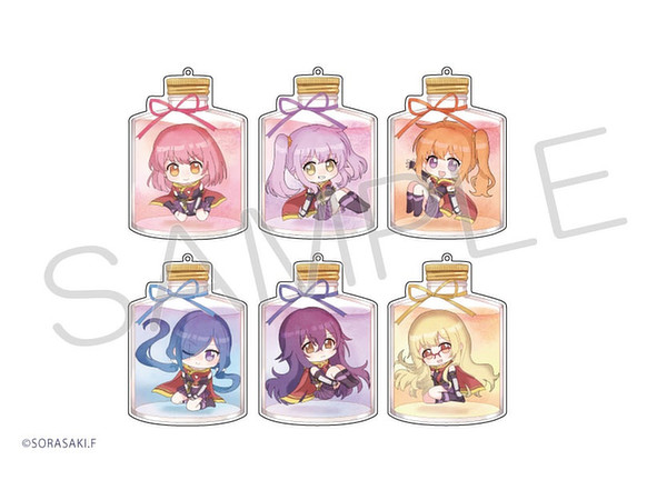 RELEASE THE SPYCE ハーバリウム風アクリルキーホルダー 1Box 6pcs