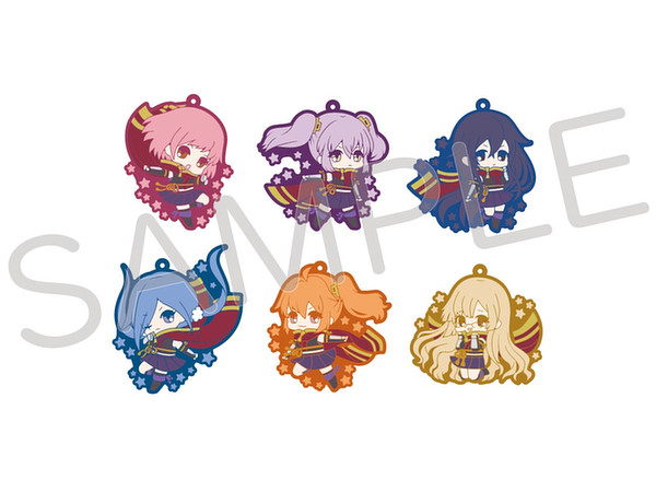 RELEASE THE SPYCE くるりんラバーストラップ 1Box 6pcs