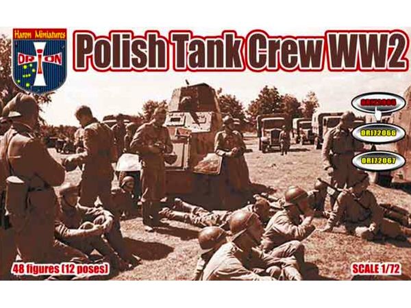 1/72 WW.II ポーランド戦車兵 (48体・12ポーズ)