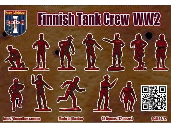 1/72 WW.II フィンランド 戦車兵 (48体・12ポーズ)