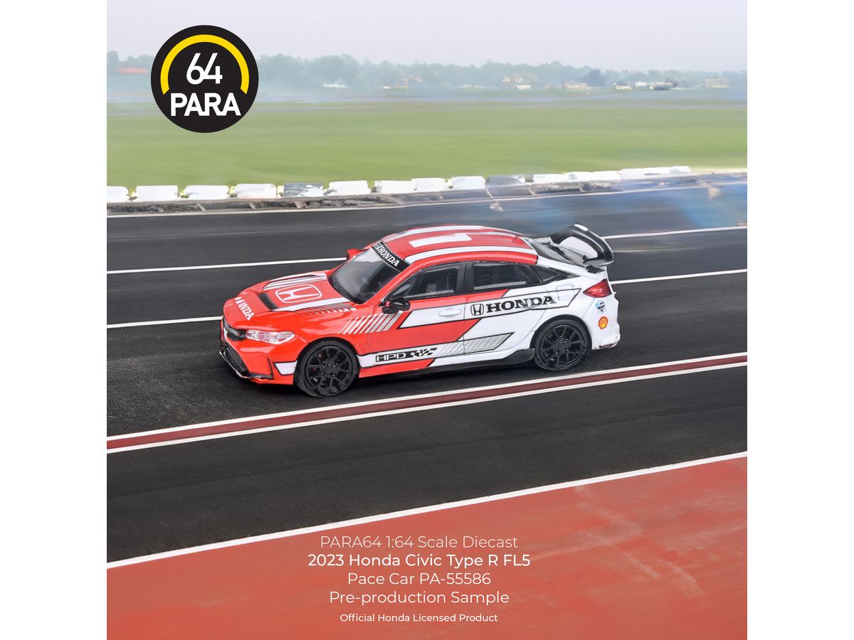 1/64 ホンダ シビック Type R FL5 インディカー ペースカー 2023 (LHD)