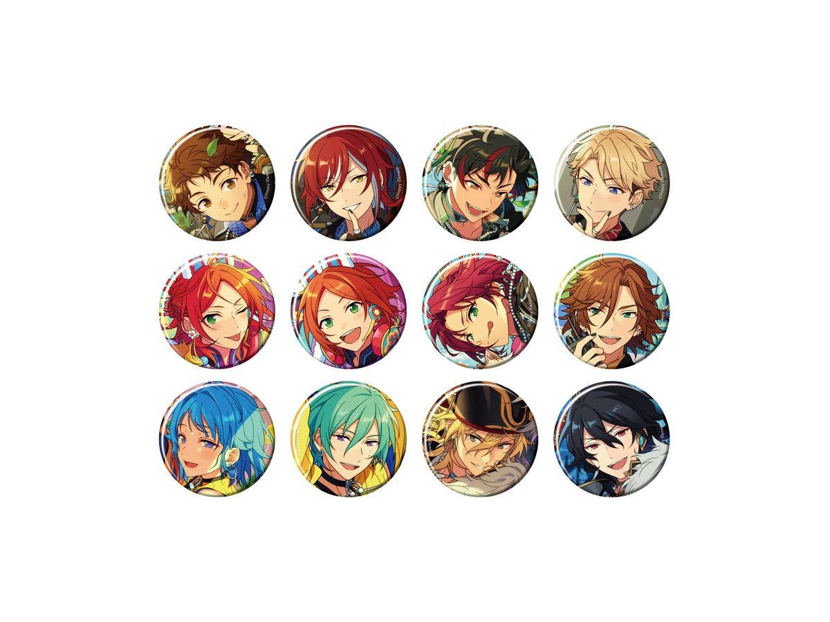 あんさんぶるスターズ!!: コレクション缶バッジ[2025 Jul.]-Idol Side- 1Box 12pcs