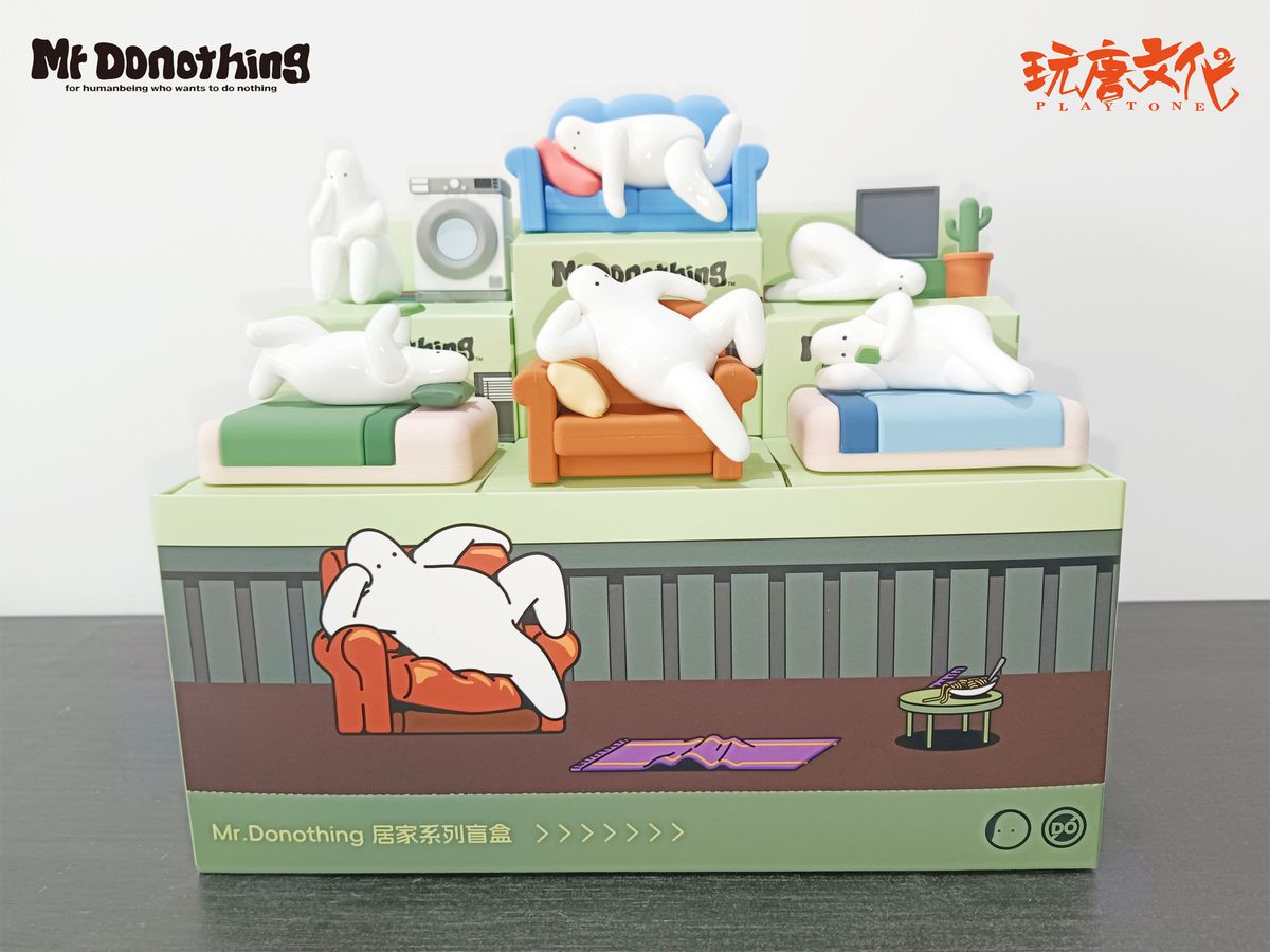 Mr.Donothing ゴロゴロタイムシリーズ トレーディングフィギュア 1Box 6pcs