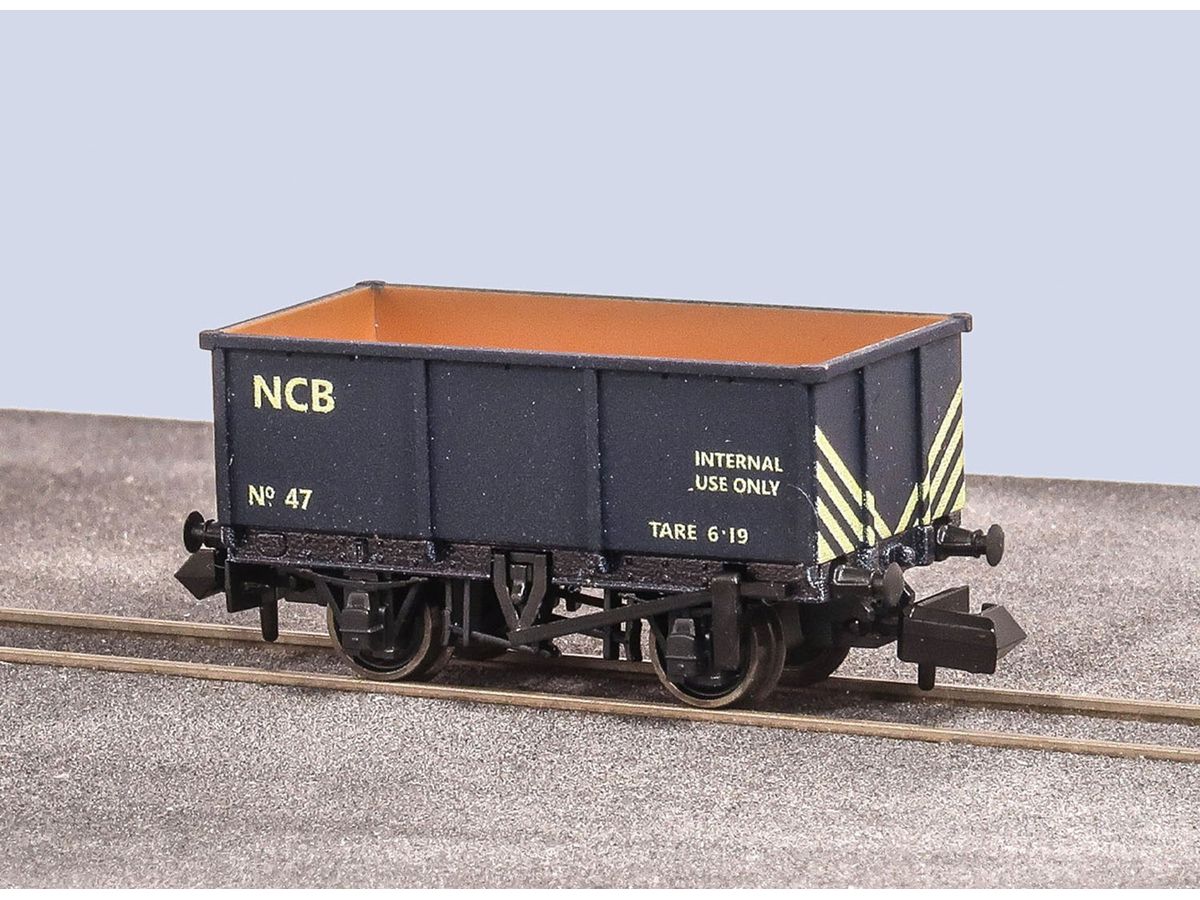 Nゲージ イギリス国鉄 鉄鉱石運搬用 ティプラーワゴン NCBカラー 完成品