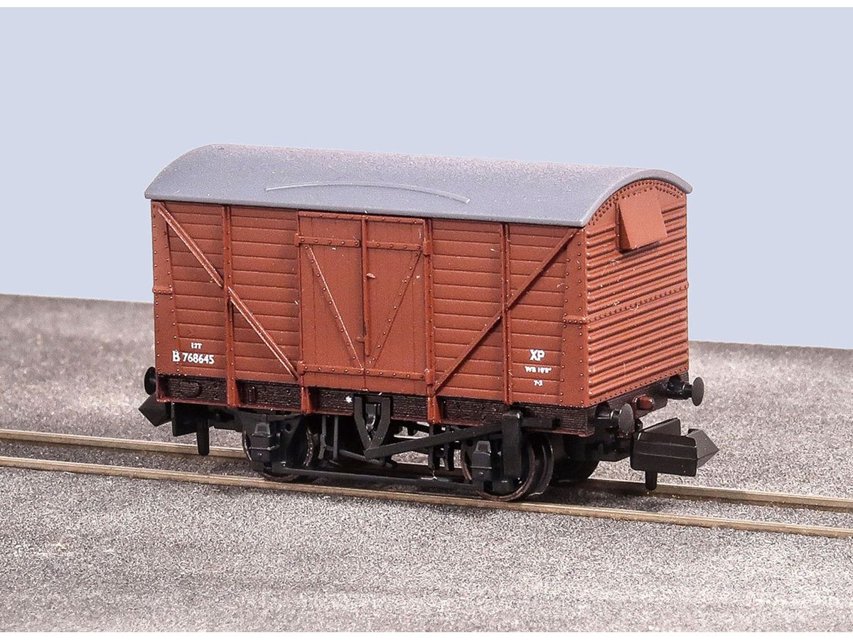 Nゲージ イギリス国鉄 Vanfit 2軸貨車 厚板車体仕様 完成品