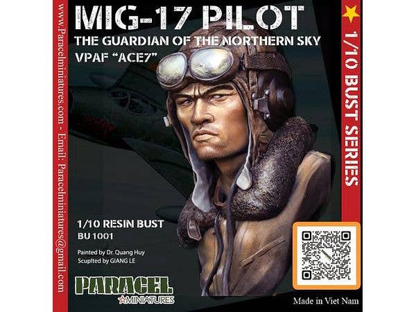 1/10 バスト 現用 ベトナム MiG-17戦闘機パイロット: 北の空の守護者 エース7