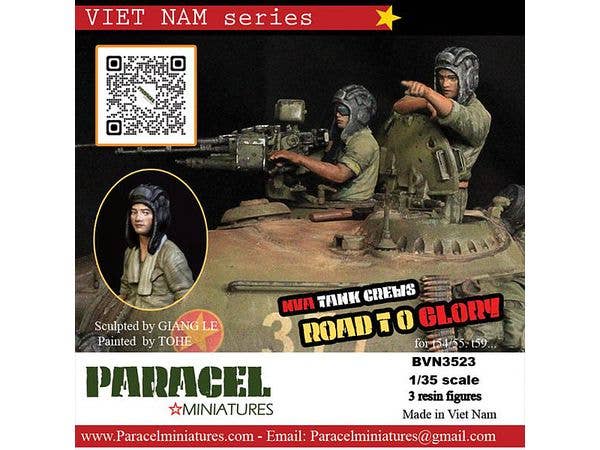 1/35 現用 北ベトナム陸軍(NVA) 栄光への道 戦車兵セット(3体入)