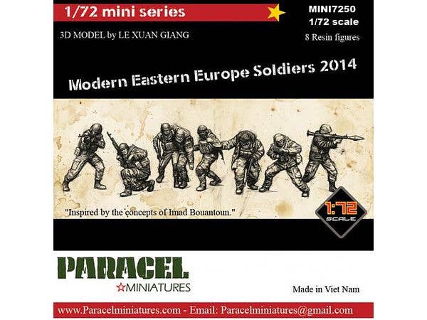 1/72 現用 現代の東欧兵士 2014年 (8体入)