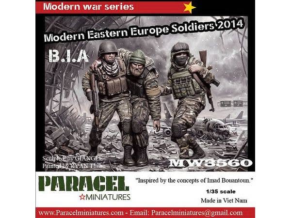 1/35 現用 現代の東欧兵士 2014年 フィギュアセット 戦火の中の絆 (3体入)