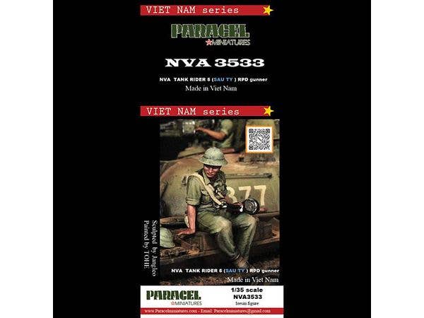 1/35 現用 北ベトナム陸軍(NVA) 戦車跨乗兵#5 RPD軽機関銃手 ソー・ティ