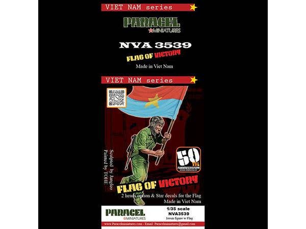 1/35 現用 北ベトナム陸軍(NVA) 勝利の旗を持って走る戦車兵