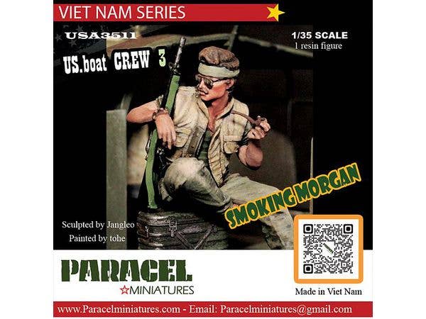 1/35 現用 アメリカ 哨戒艇乗員 #3 (スモーキング・モーガン)