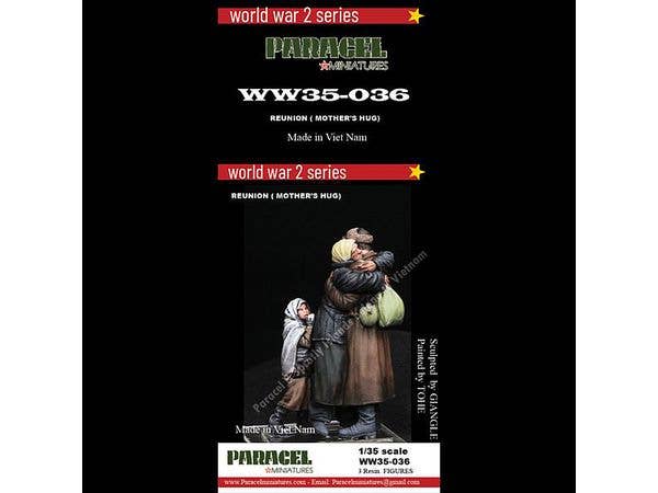 1/35 WWII 露/ソ ソビエト兵士と母の再会(3体入)