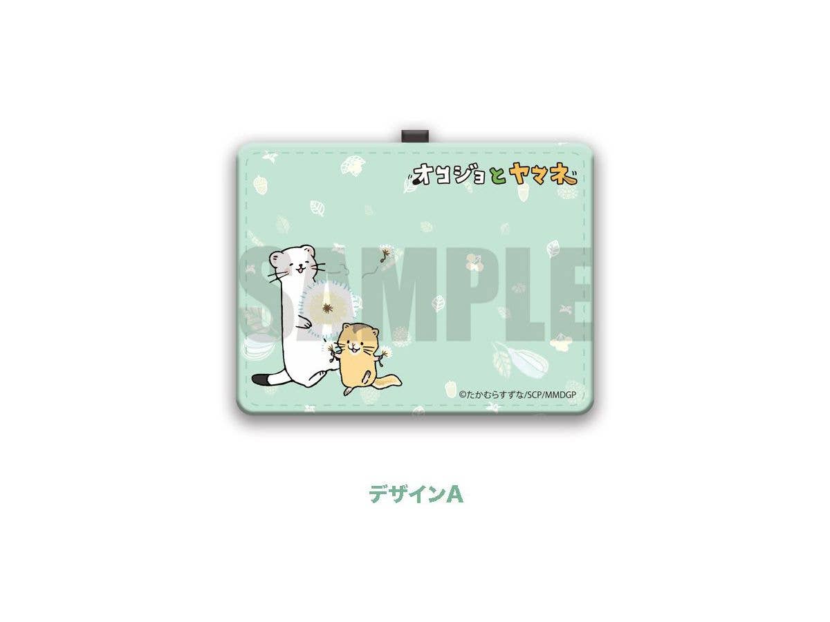 オコジョとヤマネ IDカードケース A