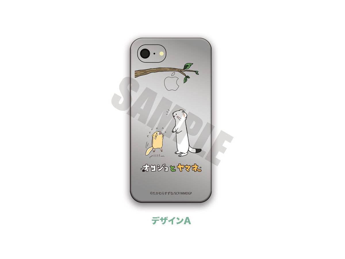 オコジョとヤマネ スマホハードケース (iPhone X) A