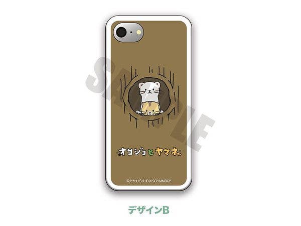 オコジョとヤマネ スマホハードケース (iP 6Plus/6sPlus/7Plus/8Plus) B