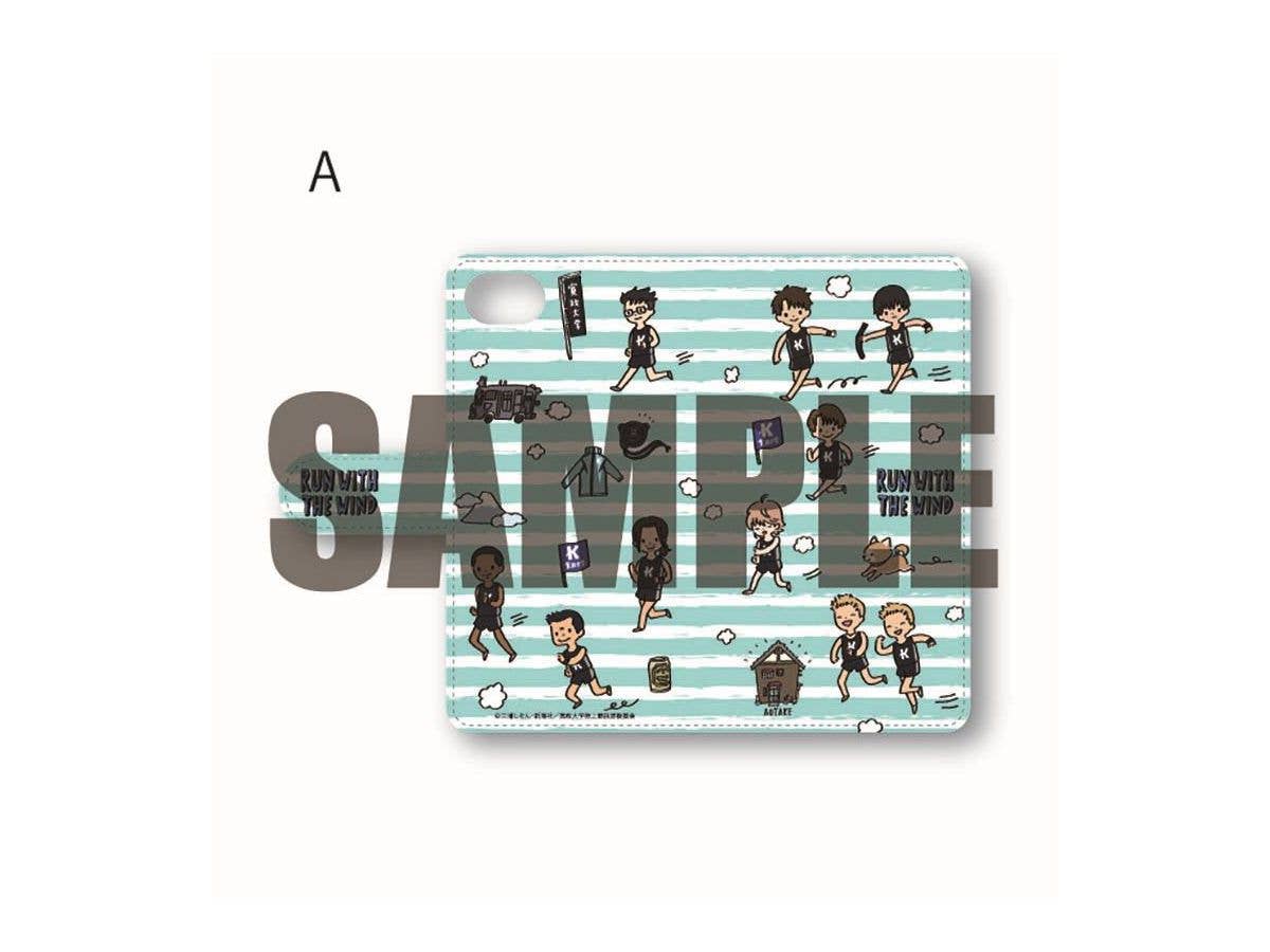 風が強く吹いている 手帳型スマホケース (iP5/5s/SE) PlayP-A