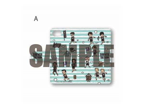 風が強く吹いている 手帳型スマホケース (iP6/7/8) PlayP-A