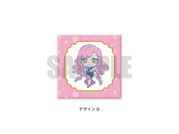 なむあみだ仏っ!-蓮台 UTENA- レザーバッジ D 阿シュク如来