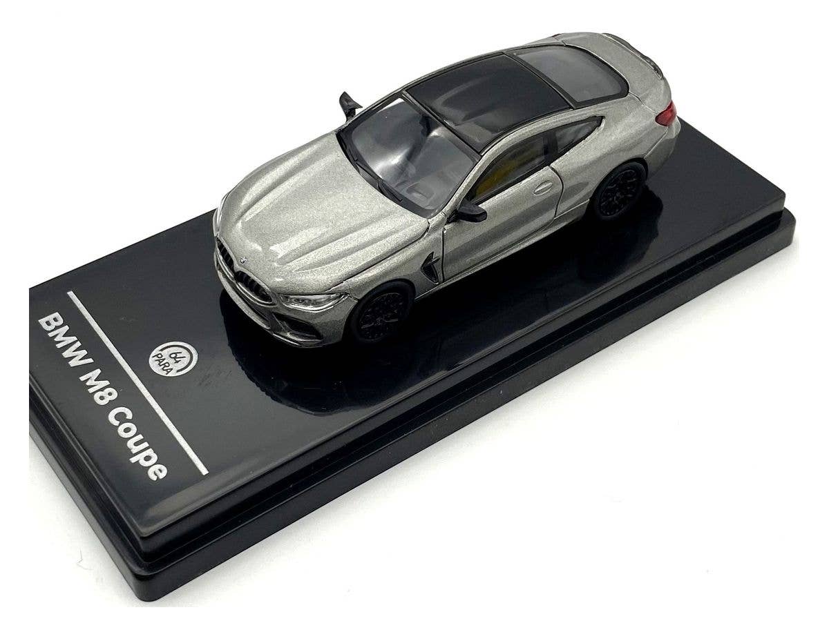 1/64 BMW M8 クーペ メタリックドニントングレー LHD