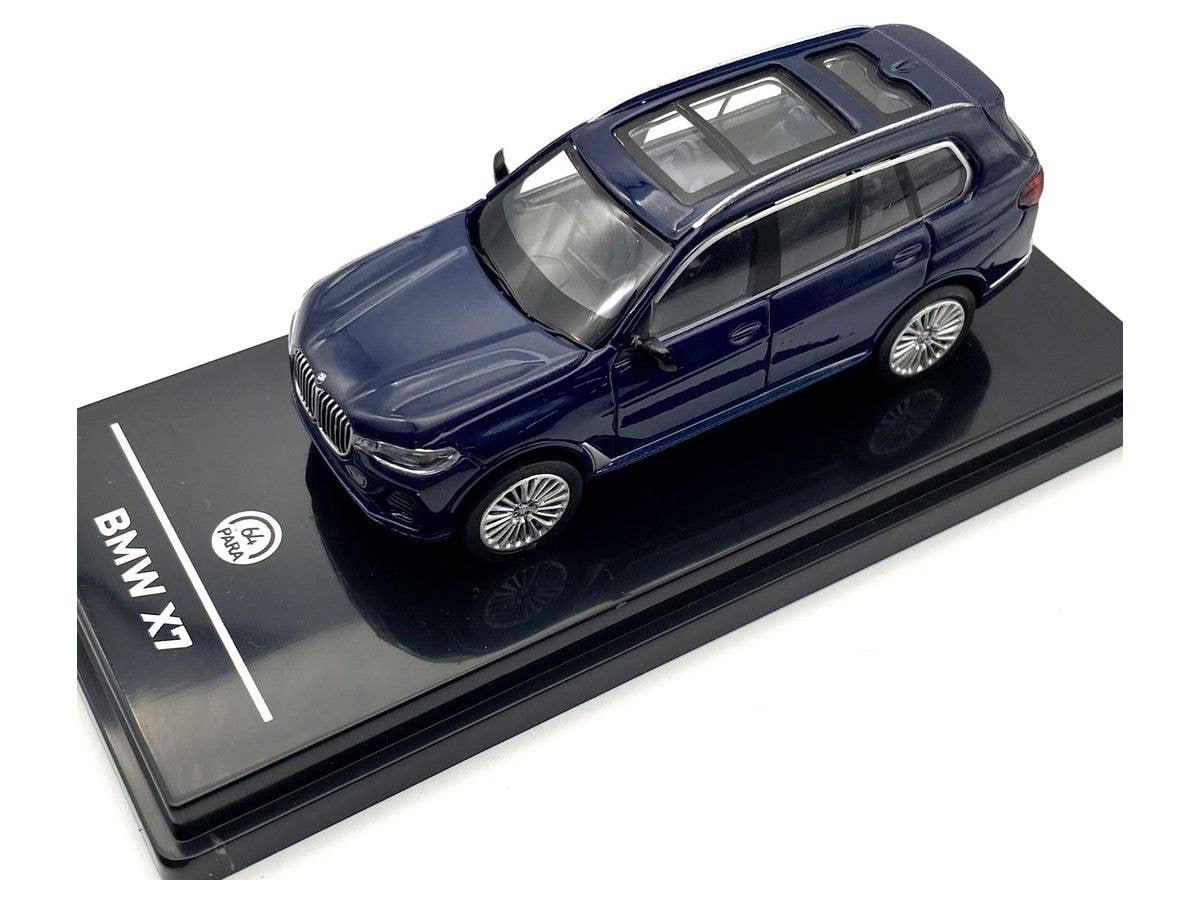 1/64 BMW X7 タンザナイトブルー RHD