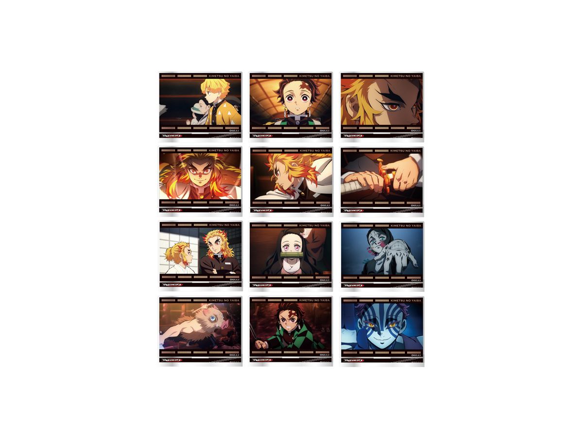 鬼滅の刃: トレーディングミニプレートスタンド 1Box 12pcs