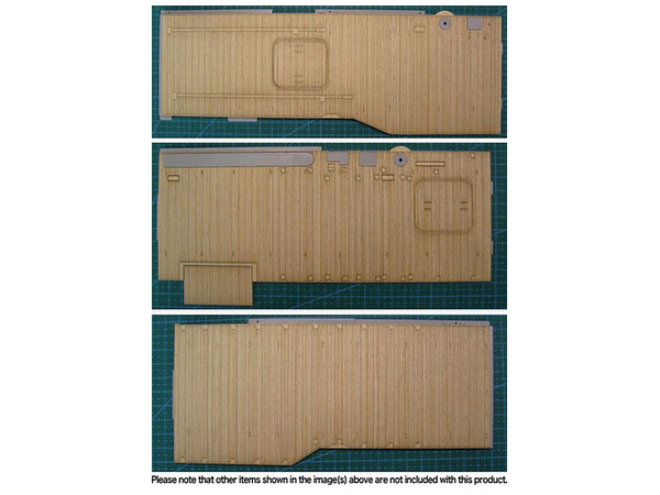 1/350 米･空母 ハンコック用 木製甲板 (トランぺッター 05610用)