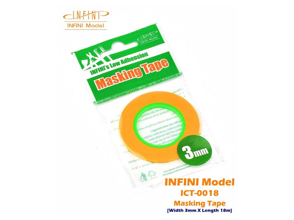 マスキングテープ 3mm (18m)
