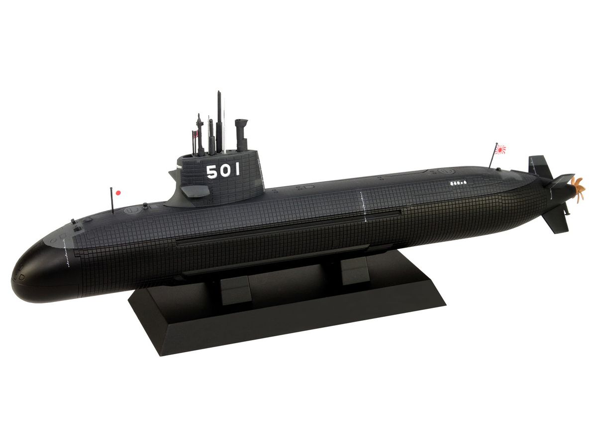 1/350 海上自衛隊 潜水艦 SS-501 そうりゅう 塗装済み半完成品