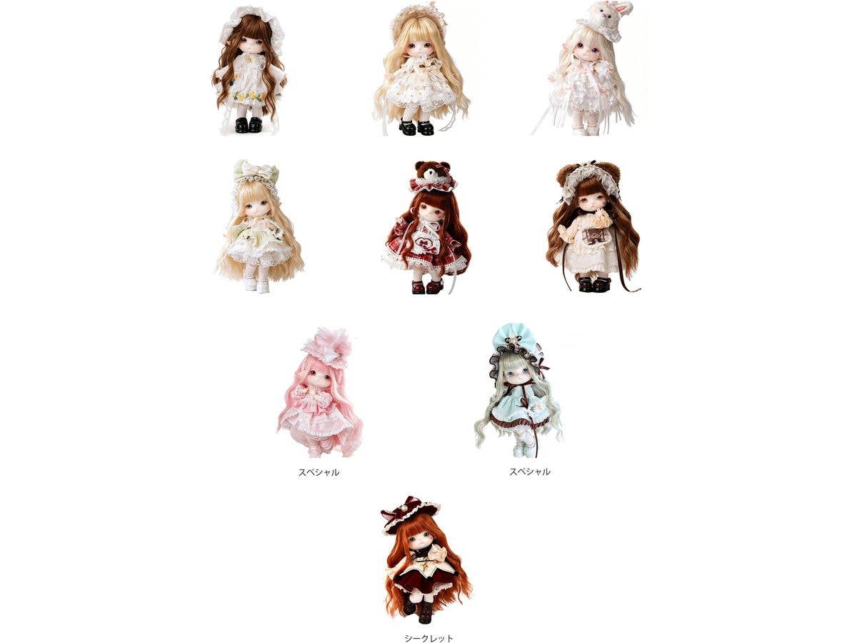 MIMIA 親書・夢幻のプリンセスハウスシリーズ トレーディングドール 1Box 4pcs
