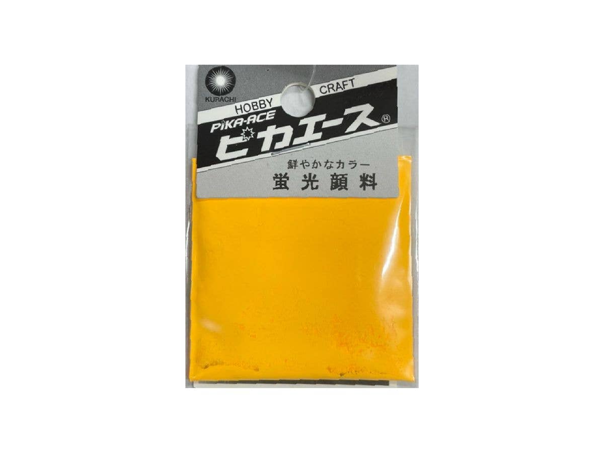ピカエース 蛍光顔料 No006 オレンジイエロー 3g