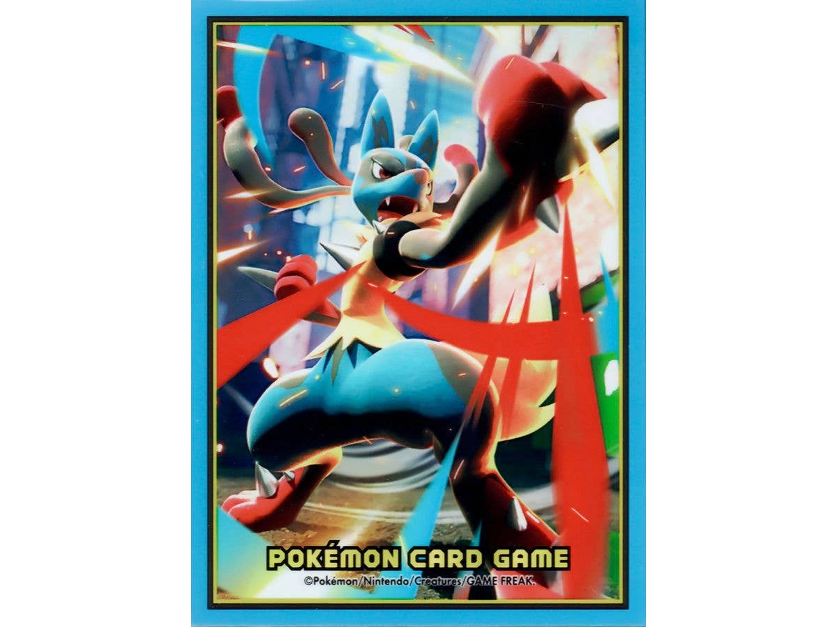 ポケモンカードゲーム デッキシールド メガルカリオ