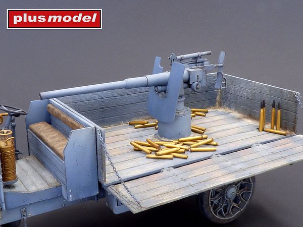 1/35 ヴィッカース QF-3 3ポンド砲コンバージョンセット (ミニアート ローリーB用)