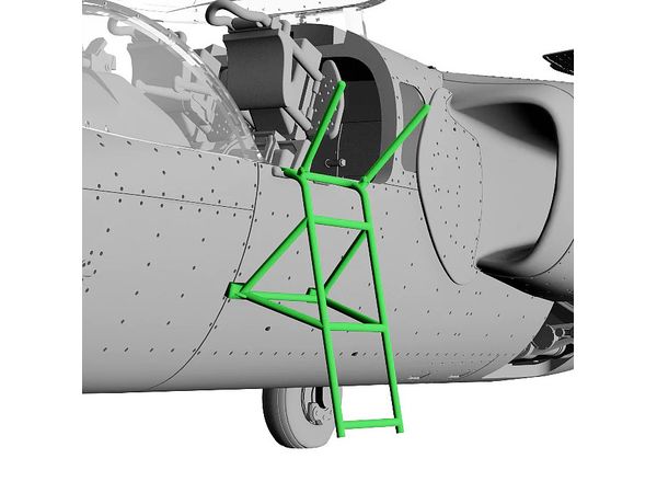 1/48 サーブ 105/SK60 搭乗ラダー (パイロットレプリカ用)