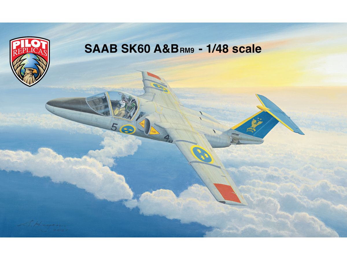 1/48 サーブ SK60A/B ジェット練習機/地上攻撃機