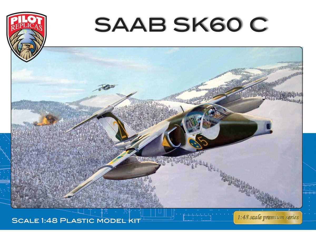 1/48 サーブ SK60C 偵察機/ 地上攻撃機
