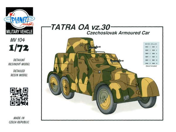 1/72 タトラ OA 装甲車