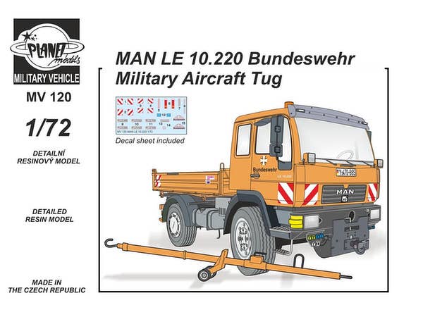 1/72 ドイツ連邦軍 MAN LE 10.220 航空機牽引車