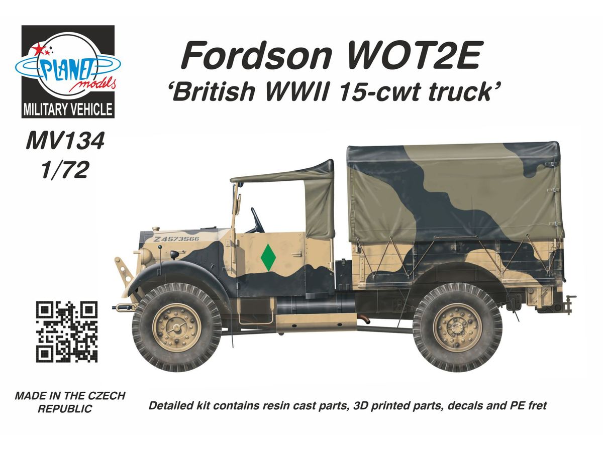 1/72 WW.II イギリス軍 WOT2E 15-cwt トラック