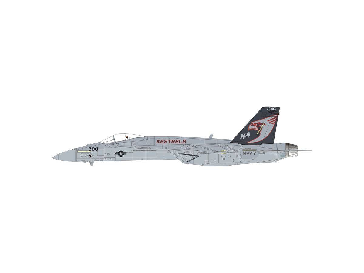 1/72 アメリカ海軍 F/A-18E スーパーホーネット VFA-137 ケストレルズ 2025 CAG機