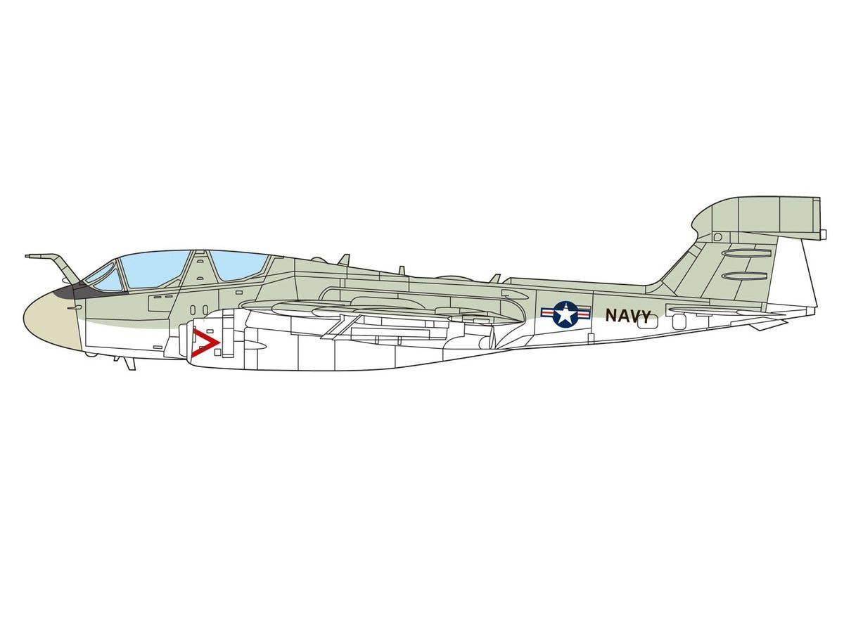 1/144 アメリカ海軍 電子戦機 EA-6B プラウラー