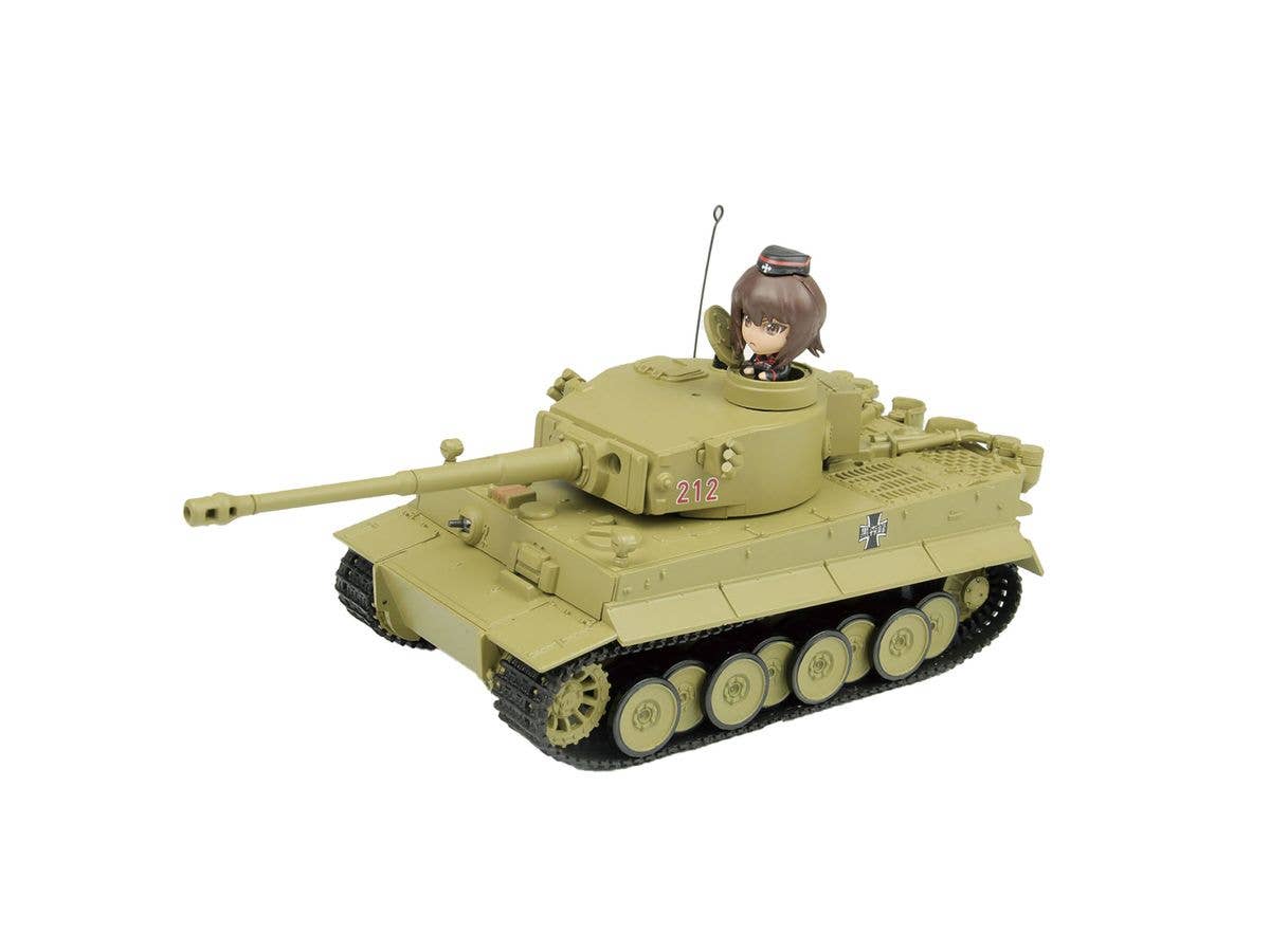 1/64 ガールズ & パンツァー RCバトル戦車道シリーズ ティーガーI 黒森峰女学園 車輌単体版