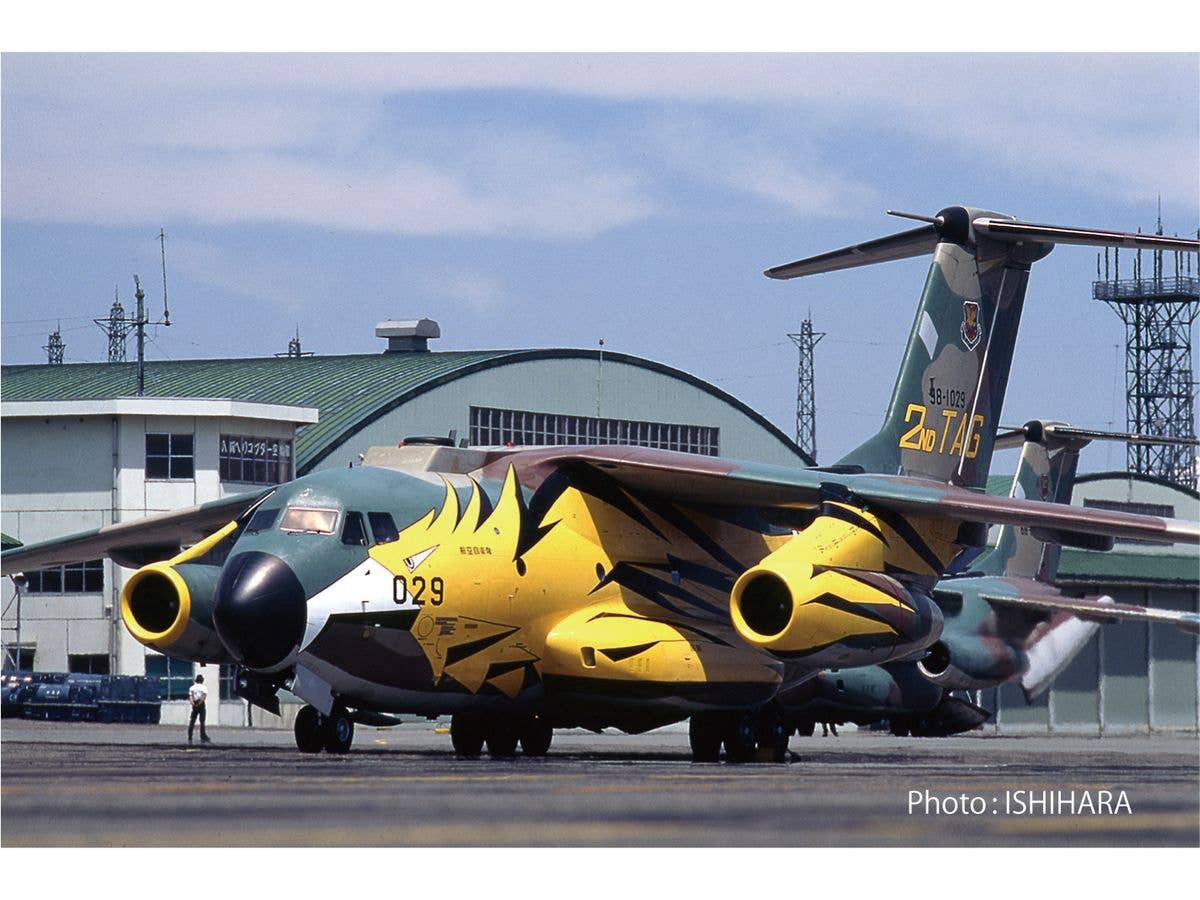 航空自衛隊 C-1輸送機 第2輸送航空隊 1998 部隊創設40周年記念塗装機