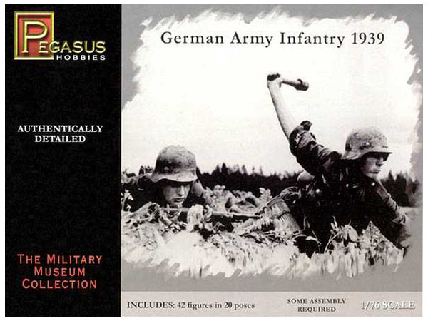 1/76 WW.II ドイツ軍 歩兵フィギュア 1939