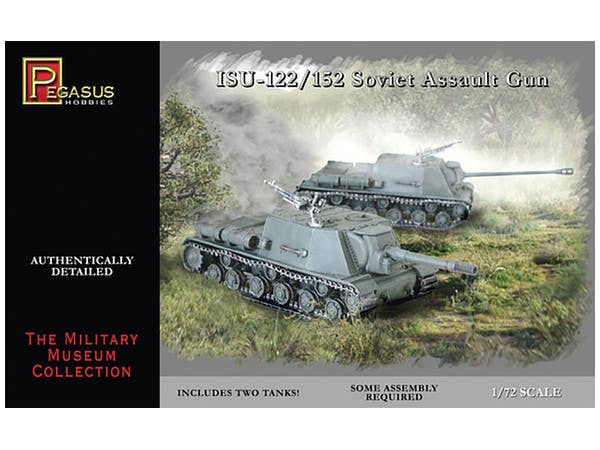 1/72 WW.II ソビエト軍 ISU-122/152 重駆逐戦車 (2輌セット)