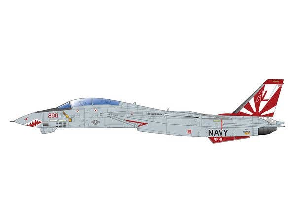 1/48 アメリカ海軍 艦上戦闘機 F-14A トムキャット VF-111 サンダウナーズ