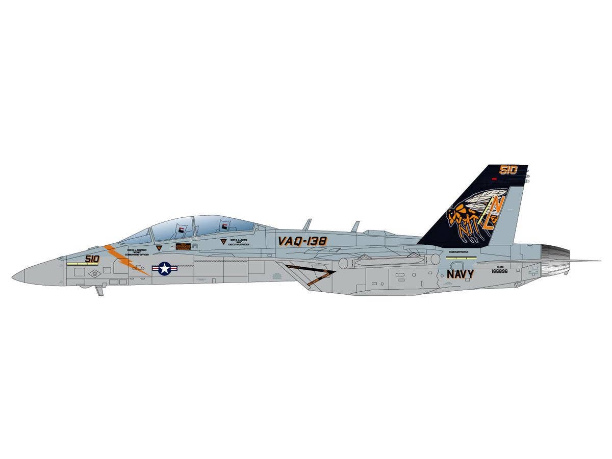 1/48 アメリカ海軍 電子戦機 EA-18G グラウラー VAQ-138 イエロージャケッツ