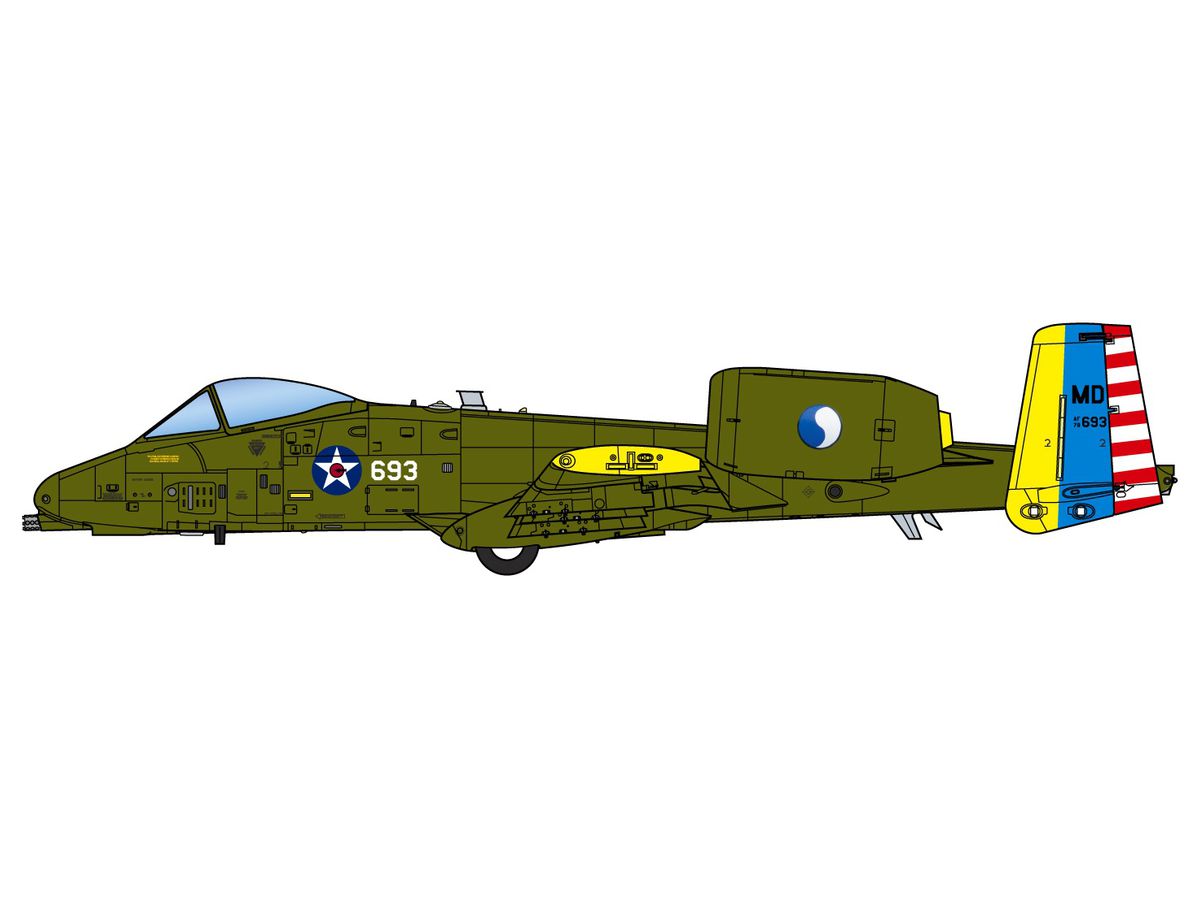 1/48 アメリカ空軍 攻撃機 A-10C サンダーボルトII メリーランド州空軍100周年記念塗装機